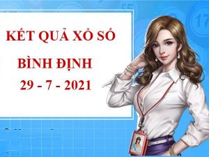 Thống kê số đẹp xổ số Bình Định thứ 5 ngày 29/7/2021