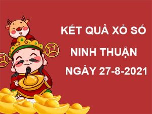 Thống kê kết quả XS Ninh Thuận thứ 6 ngày 27/8/2021