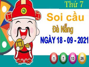 Thống kê XSDNG ngày 18/9/2021 đài Đà Nẵng thứ 7 hôm nay chính xác nhất