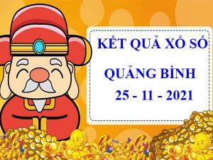 Thống kê loto VIP XSQB 25/11/2021 hôm nay thứ 5