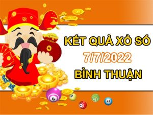 Thống kê XSBTH 7/7/2022 dự đoán chốt số thần tài