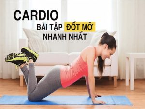 Bài tập đốt mỡ toàn thân Cardio trong 1 tuần