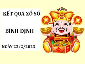 Thống kê KQSXBDI 23/2/2023 thứ 5 hôm nay