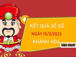 Thống kê XSKH 15/3/2023 chốt số lô giải tám chuẩn xác