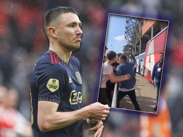 Bóng đá QT 29/5: Tiền đạo Ajax đấm vào mặt CĐV đối thủ