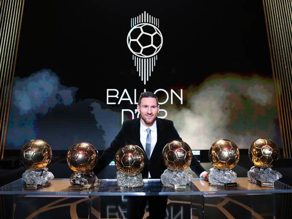 Lionel Messi lần thứ 6 giành quả bóng vàng